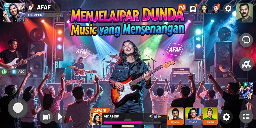 Tampilan gameplay AFAF yang menarik dan interaktif.