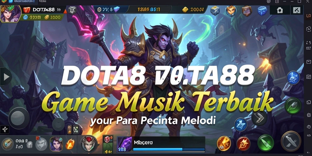 Gambaran menarik dari gameplay DOTA88 dengan musik yang mengasyikkan.