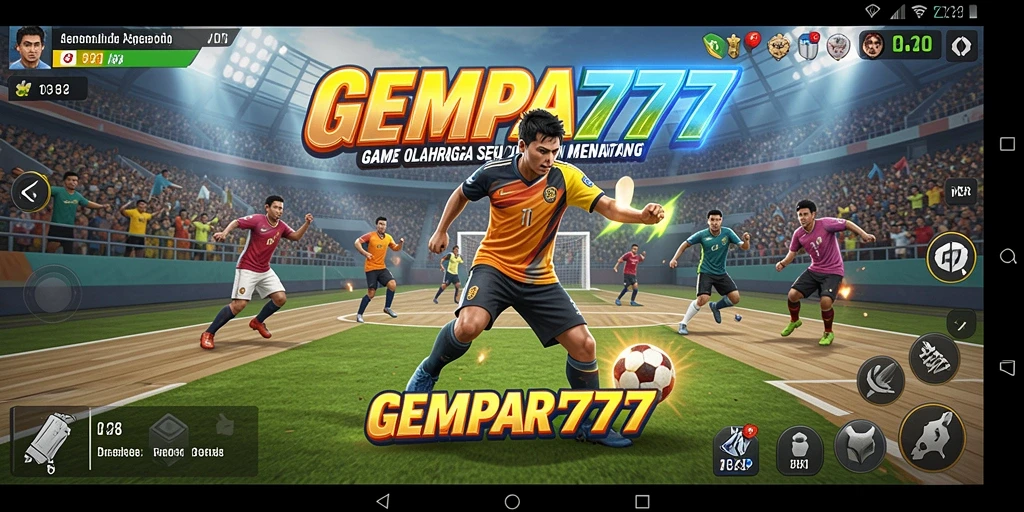 Tampilan menakjubkan gameplay GEMPA777 di berbagai cabang olahraga.