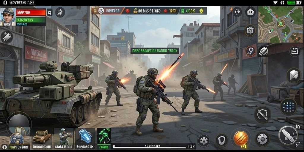 Tampilan screenshot gameplay yang mendebarkan dari MVP789.