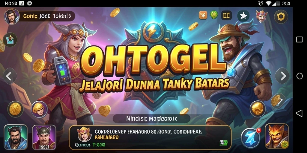 Screenshot gameplay Open World OHTOGEL yang menampilkan petualangan seru.