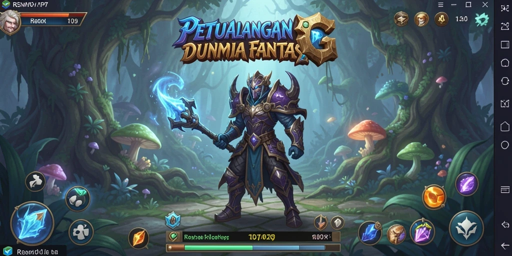 Tampilan gameplay yang epik dan interaksi karakter dalam RSNVIP7.