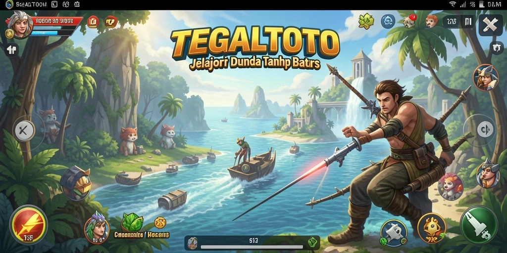 Gameplay TEGALTOTO yang memukau di dunia terbuka.